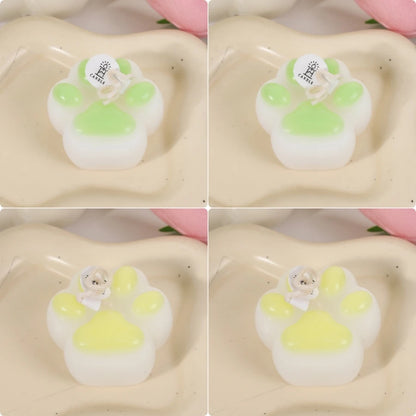 1pc/4pc Cat Paw Design Scented Candle ,For Birthday, Valentine's Day, Diy Home Decoration, party decoration, wedding souvenirs