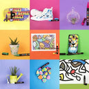 16pcs Japan UNI POSCA Markers Set Acrylic Graffiti Drawing Permanent Waterproof Children's Drawing PC-3M/1M/5M Art Supplies