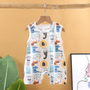 New 2025 Soft and Lightweight Cotton Baby Crawling Clothes for Boys Girls Aged 1-20 Months Children Romper Kids Homewear