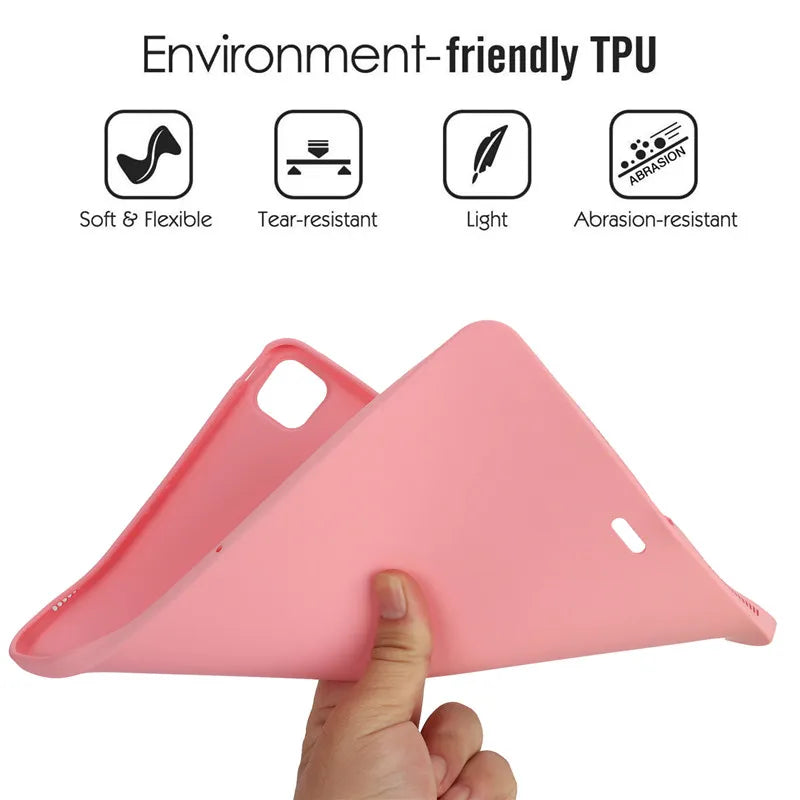 for iPad Pro 11 Air5/4/3/2 for iPad 10th 9th 8th 7th 6th 5th generation 12.9 case for iPad 10.2 mini 6 5 4 3 Original Soft Cover