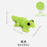 10/50pcs 3D Printed Simulation Toys Mini Animal Model Home Ornament  Cartoon Figure Birthday Gift Sets Decompression Kid Toy