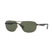 Rayban original RB3528 Resin Lenses Rectangle Sunglasses in box
