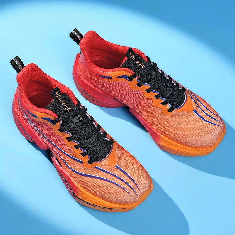 Men's Running Shoes Breathable Comfortable Outdoor Sports Shoes Fashionable Thick Soled Casual Tennis Shoes for Men