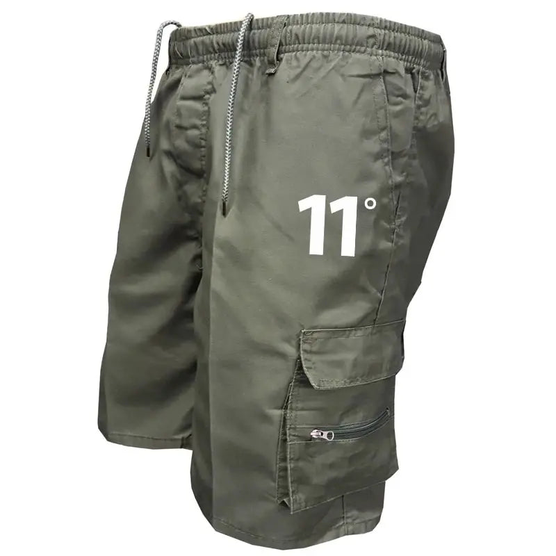 Pantalones cortos cargo para exteriores, monos para hombre, pantalones cortos de ciclismo con cintura elástica, multibolsillos, holgados, para trabajo, para playa, deportivos, estampados