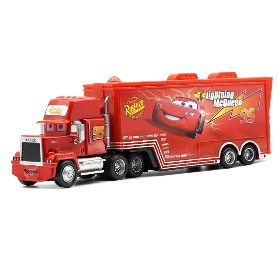 Disney Pixar Cars Toy | Metal Diecast Car Toy Lightning McQueen Frank Fritter The King | Kids Birthday Holiday Toy Car Gifts