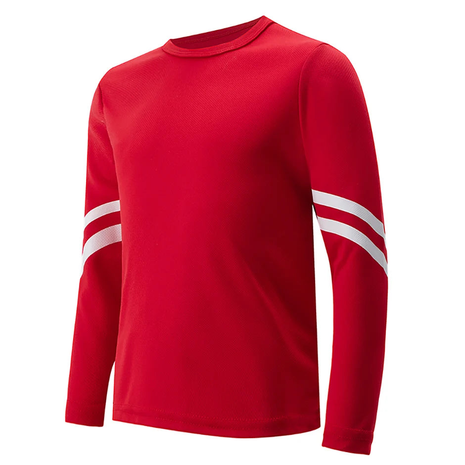 Children's quick-drying sports long sleeve T-shirt comfortable and fashionable sports running basketball football cycling T-shir