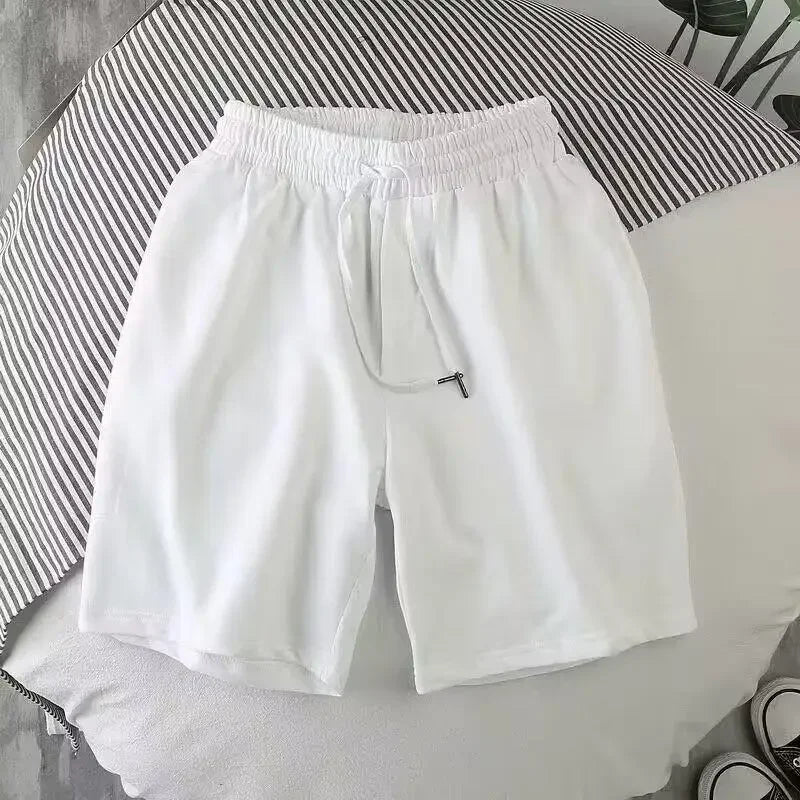 Trendy Brand Casual Loose-fit Men's Shorts Summer Home Comfort Sweatpants Sleepwear Stylish Five-piece Pants