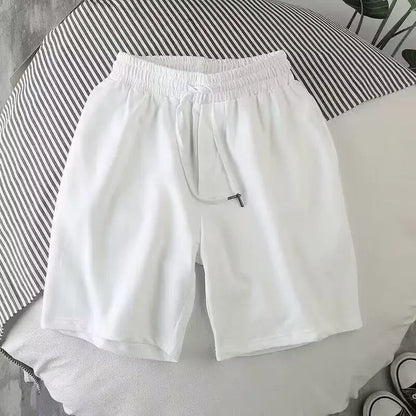 Trendy Brand Casual Loose-fit Men's Shorts Summer Home Comfort Sweatpants Sleepwear Stylish Five-piece Pants