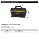 Stanley-Sacos para Ferramentas Eletricistas, Bolsa para Armazenamento de Ferramentas Leve Portátil, Base Reforçada, 8 Bolsos, 12 Polegada, 1-93-330, 600 Denier, Canalizadores
