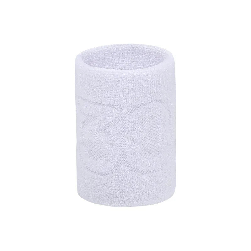 Muñequera elástica de algodón con número 30 para baloncesto, ideal para hombres y niños, gimnasio, fitness, tenis, correr y absorber el sudor.