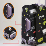 Luggage Protective Cover With Cartoon Print