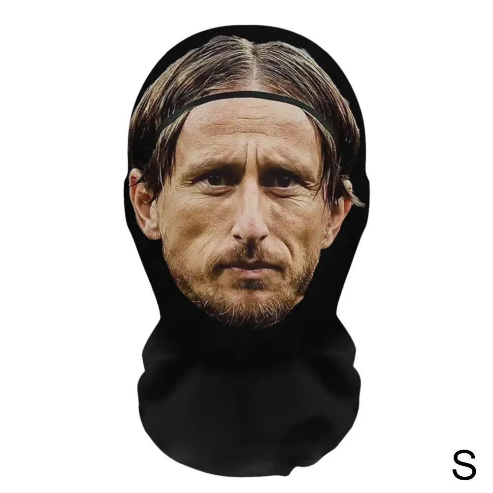 Máscara creativa de Kanye con impresión 3D, malla elástica, máscara facial completa, tocado para cosplay, artículos novedosos, accesorios de fiesta para cosplay para hombres y mujeres