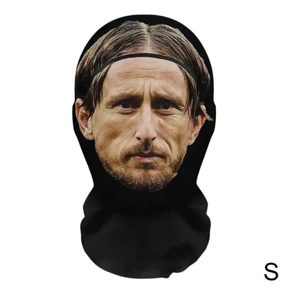 Máscara creativa de Kanye con impresión 3D, malla elástica, máscara facial completa, tocado para cosplay, artículos novedosos, accesorios de fiesta para cosplay para hombres y mujeres