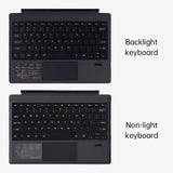 Wireless Bluetooth-compatible Keyboard With Touchpad Backlit Compatible For Surface Pro 3 4 5 6 7 Go 1 2 3 For Business trip