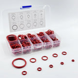 351pcs silicone O-ring set, 10 sizes, oil and heat resistant, suitable for cars and pipelines