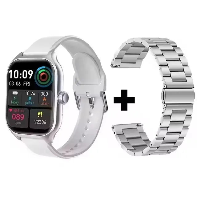Smart Watch For Android IOS Watches 1.83inch HD Display Bluetooth Call Message Alert Music Sports Mode Smartwatch Men Women Ht30