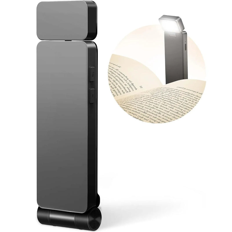LED Rechargeable Clip-On Book Light 3 Colors 5 Brightness Bed Reading Night Light  Eye-Protection Bookmark Lamp Mini Book Lamp