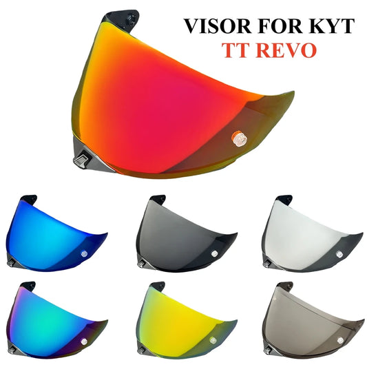 Motorcycle Helmet Visor for KYT TT Revo Helmets Replacement Lens Shield Windshield Casco Moto Visor Accessories Glasses Lens