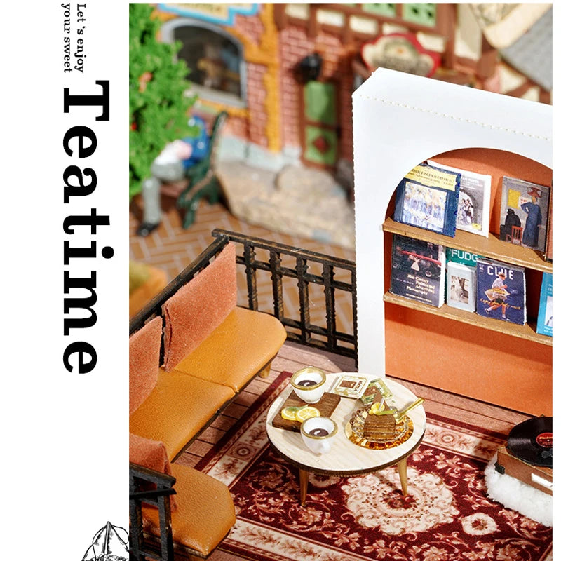 Doll House Handmade 3D Puzzle Making Building Model Kit Production And Assembly Room Toys Wooden Crafts DollHouse Birthday Gifts