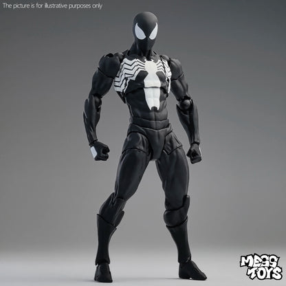 Mess Toys Spiderman Action Figure Black Neighbor Symbiote Spider Man Figures Ct Toys Black Red Spider-Man Figurine Kids Toys