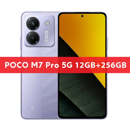 Global Version POCO M7 Pro 50MP Camera MTK Dimensity 7025-Ultra 120Hz FHD+ Eye-care AMOLED Display NFC 5110mAh Battery