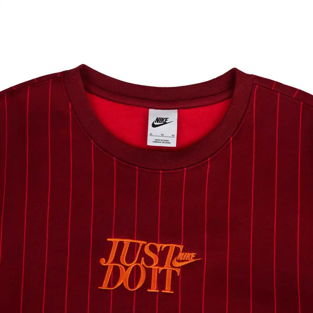 NIKE 2025 masculino AS M NK CLUB BB CREW JDI AOP moletom com capuz de malha HJ2158-677