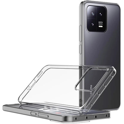 FUNDA DE SILICONA ORIGINAL TRANSPARENTE PARA XIAOMI MI 13 13T PRO, ULTRAFINA Y TRANSPARENTE, CARCASA TRASERA DE TPU DELGADA PARA XIAOMI 13 T