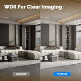 MOESTuya WiFi Indoor Pan/Tilt Smart Security Camera 4MP HD Infrared Night Vision Motion Sound Detection Panoramic Patrol Monitor