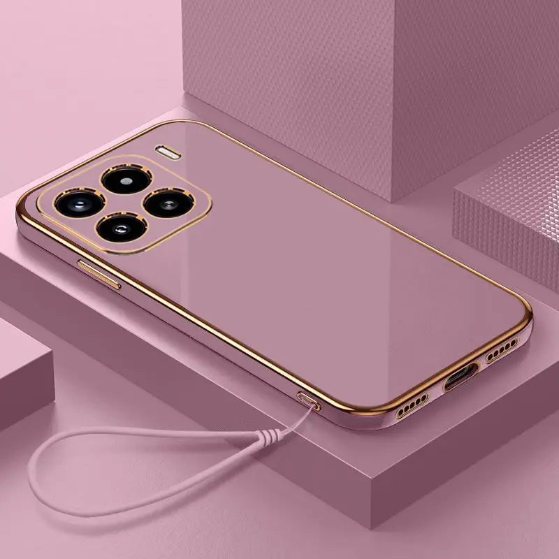 For Xiaomi 15 Pro Case Xiaomi 15 Phone Case Mi 15 Pro Case xiao mi 15 Luxury Square Plating Shockproof Back Cover
