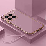 For Xiaomi 15 Pro Case Xiaomi 15 Phone Case Mi 15 Pro Case xiao mi 15 Luxury Square Plating Shockproof Back Cover