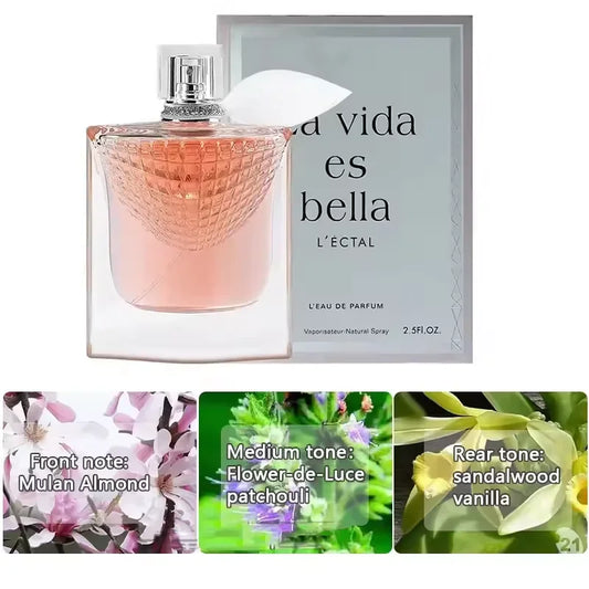 Attractive Courtship High Class Luxury Women's Perfume Fresh Moving Pheromone True Love Rose Lasting temptation Romantic New