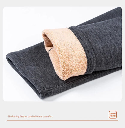 Thermal Underwear Men Winter Clothes Fleece Keep Warm Leggings Soft Underpants Also Can Sleepwear