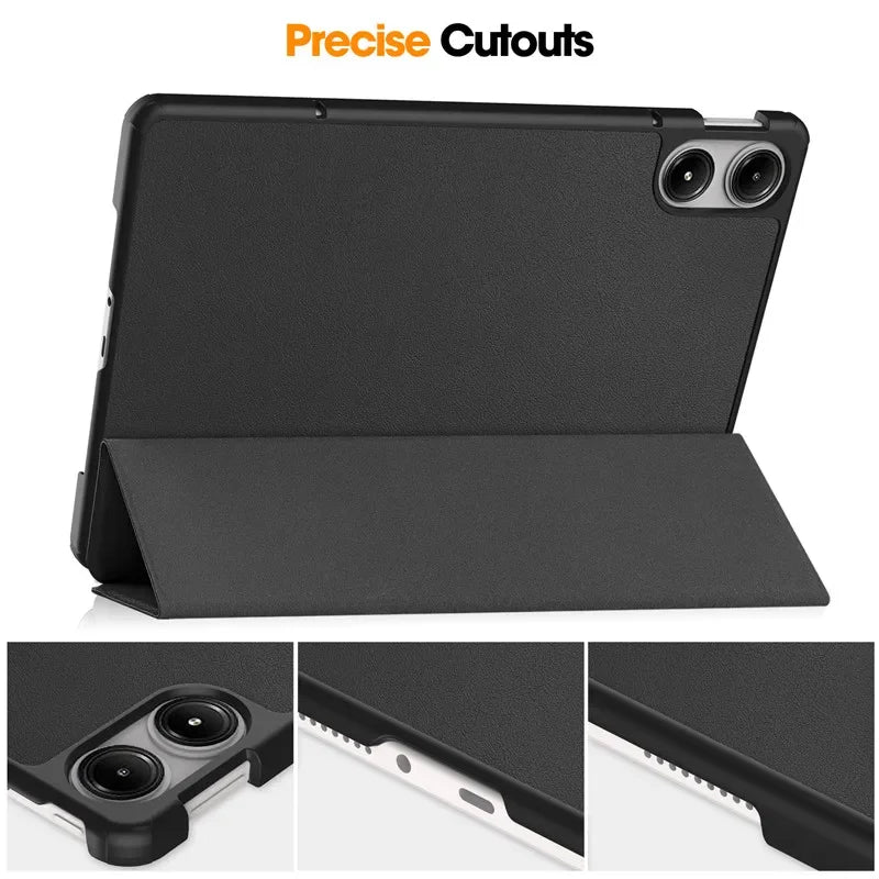 For Xiaomi Redmi Pad Pro 2024 Tri-Folding Flip Stand Case Funda for Red Mi Pad Pro 12.1 Tablet with Auto Sleep Cover
