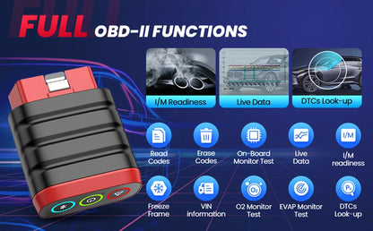 THINKCAR ThinkDiag Mini Automotive OBD2 Scanner Car Diagnostic Tools OBD Code Reader All System Diagnosis Lifetime Free Updater