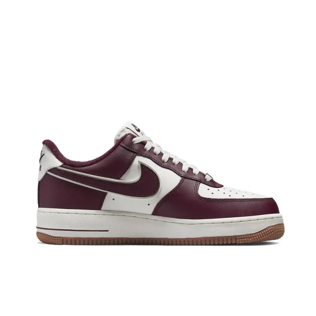 Nike Original White Air Force 1 07 Low Trendy Board Shoes Lightweight Breathable Mens Casual Shoes