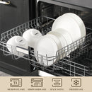 MALACASA NORI 16/32-PIECE Nordic European White Bone China Tableware Set with Bowl,Dinner&Dessert&Soup Plate Set for 4/8 person