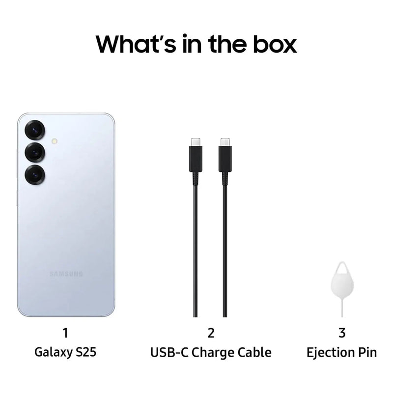 2025 New Samsung Galaxy S25 AI Smartphone Snapdragon 8 Elite 6.2"Dynamic 120Hz AMOLED 2X Screen 4000mAh Battery IP68 Samsung S25