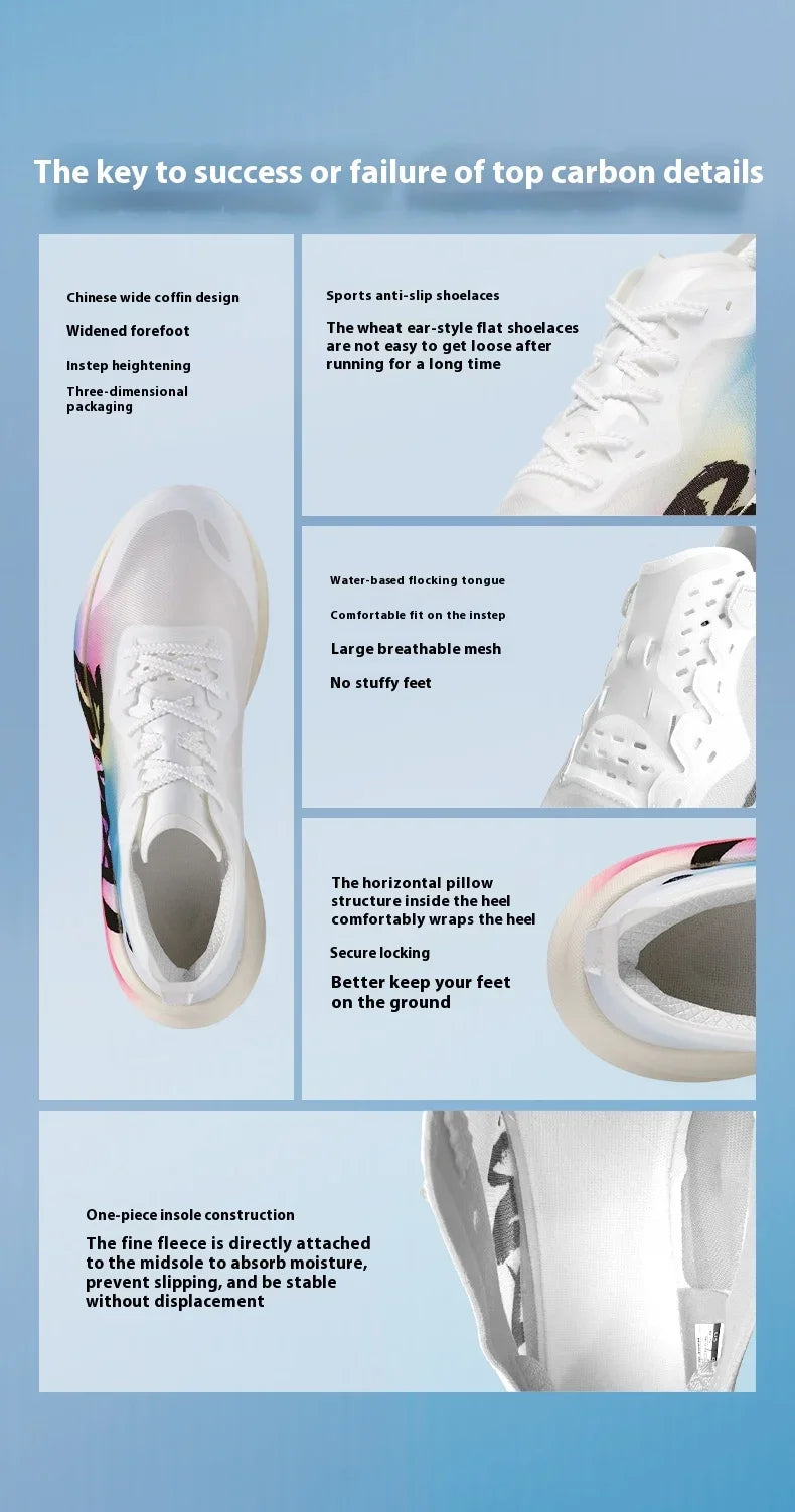 BMAI 42KM Marathon Running Shoes for Men Breathable Women's Sports Shoes Cushioning Casual Sneakers Designer Men Women Trainers