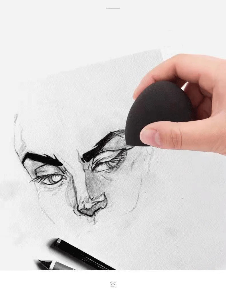 Blending Stumps and Tortillions Paper Art Blenders Sandpaper Pencil Sharpener Pointer for Artist Charcoal Sketch Drawing Tools