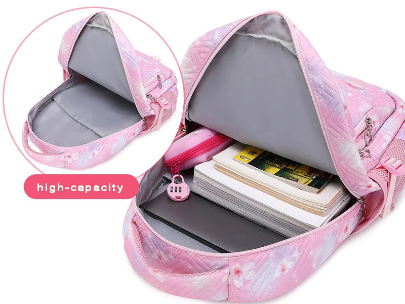 Mochila impermeable Disney Lilo Stitch para mujer, bolso de viaje para mujer, mochila escolar para adolescentes, mochila para libros
