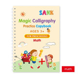 Magical Tracing Workbook Educational Montessori Books for Children Pen Control Training Reusable Calligraphy Copybook for Kids