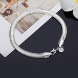 Fine 925 sterling silver Chain Stars Bracelets for women Charms fashion designer party Jewelry Holiday Wedding Gifts 