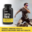 Opti-Men, Vitamin C, Zinc & Vitamins D, E, B12, for Immune Support Supplement, Men's Daily MultivitaminSupplement