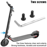 Battery Cabin Fastening Cover Pole Base Mounting Connection Lock Screws for Ninebot ES1 ES2 ES3 ES4 Electric Scooter Accessories