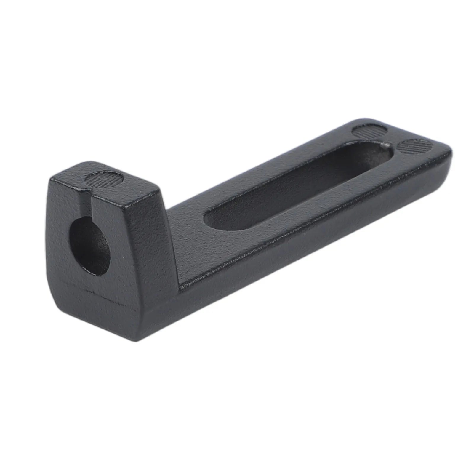 Slidable Adjustable Motorcycle Fog Lamp Bracket Black Alloy for Handlebar and Off Road Vehicle Auxiliary Light Installation