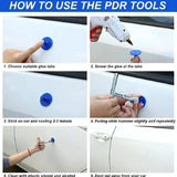Car Paint Dent Repair Tool, Dent Repair Puller Kit, Dent Removal Puller Set