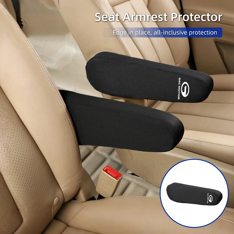 Car Seat Armrest Protector Cover Fabric Elbow Support Case Accessories For GAC trumpchi GS3 GS4 GS5 GS8 Ga3 Ga4 Ga5 Ga6 Ga8 Gm6