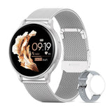 MEVADEN 1.32 inch Female Fashion Smart Watch Bluetooth Call Women Sport Fitness Tracker Health Monitor Smartwatch for Ladies Y22