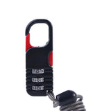 Universal 3-Digit Combination Password Cable Lock Bicycle Accessories Bicycle Lock Cable Lock Security Lock Helmet Lock