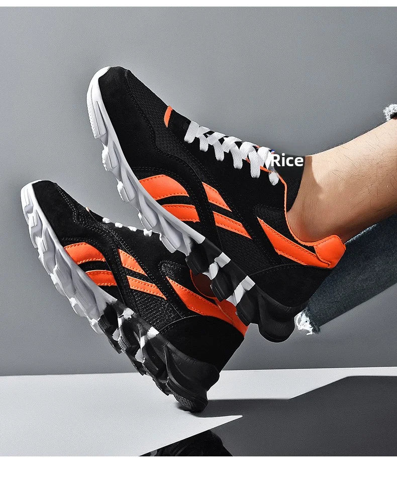 Men Sports Running Shoes Casual Marathon Breathable Lightweight Women's Comfortable Athletic Nonskid Walking Sneakers Outdoors
